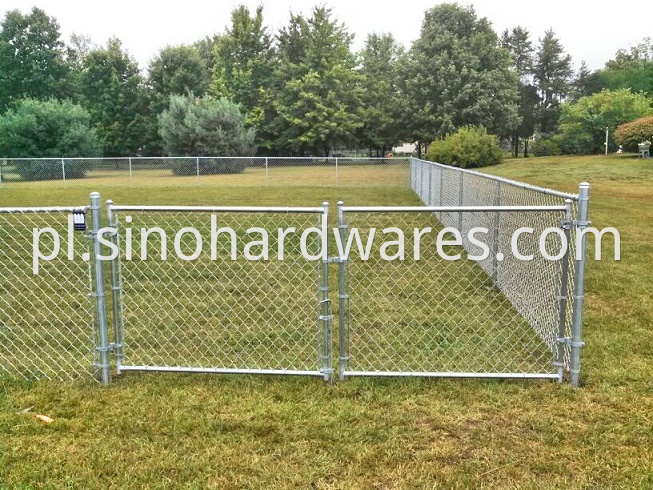 diamond chain link fence